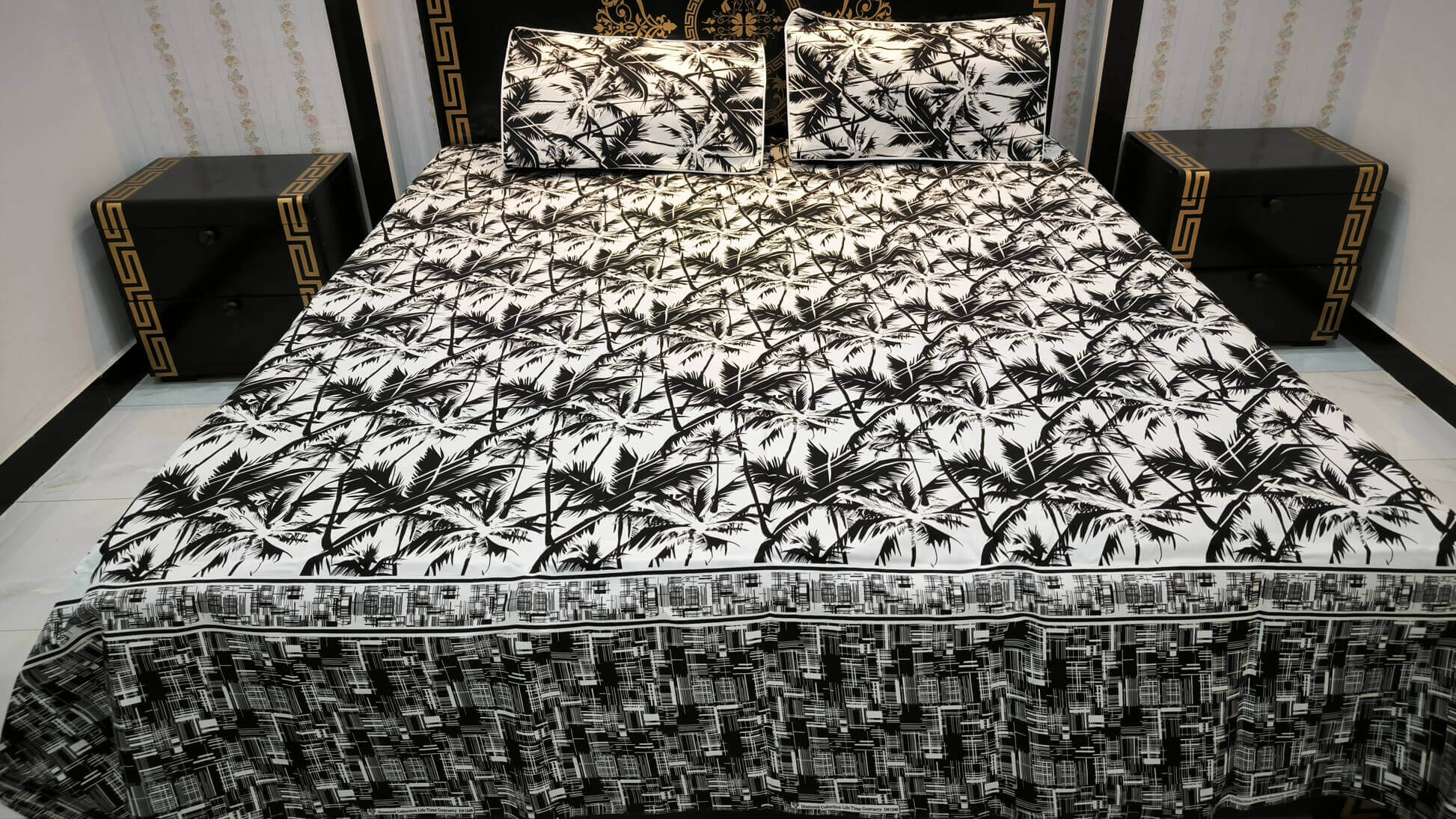 bedsheet pillow covers summer D 4007 4 lahore pakistan