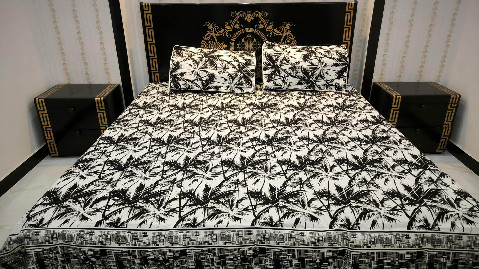 bedsheet pillow covers summer D 4007 5 lahore pakistan